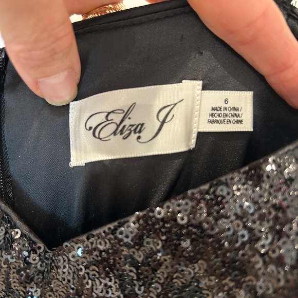 Eliza J sequin jumpsuit - Picture 3 of 3